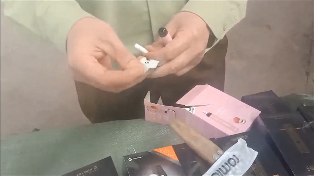 Lạng Sơn: Phát hiện, tạm giữ 6.650 sản phẩm thuốc lá điện tử nhập lậu